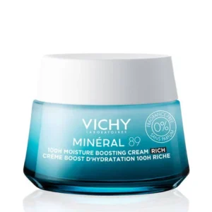 Vichy Mineral 89 100H Rich Fragrance-Free Moisture Boosting Cream