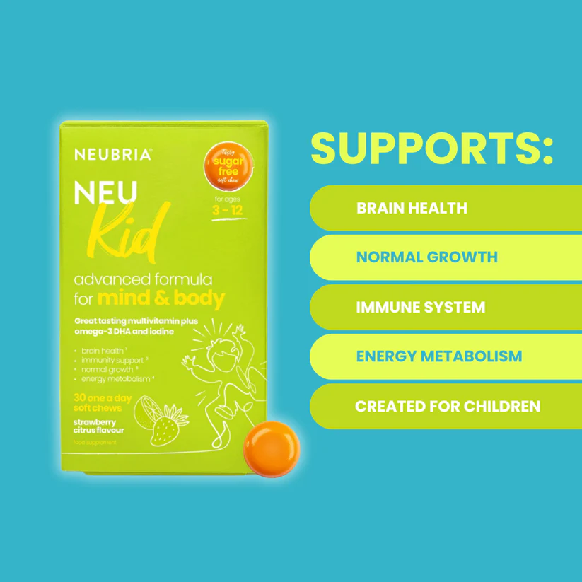 Neubria Neu Kid® - Multivitamin + Omega-3, 30ct - Image 5