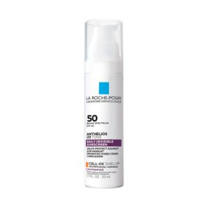 La Roche Posay Anthelios UV Tone Sunscreen SPF 50, Daily Sunscreen for Face with Niacinamide, Broad Spectrum Invisible SPF Protection for Discoloration and Uneven Skin