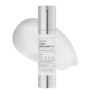 VT COSMETICS CICA Reedle Shot 50, Day&Night Mild Exosome, Microneedling Serum, Centella Asiatica, Hyaluronic Acid, Exfoliation, Soft & Glass Skin, Korean Skin Booster 1.69Fl Oz(50ml)