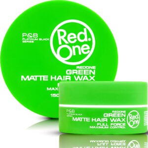 RedOne Matte Hair Wax, Green 150ml