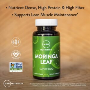 Alternative view of MRM Nutrition Moringa Leaf Capsules | 600mg Moringa | Superfoods | 60 Servings