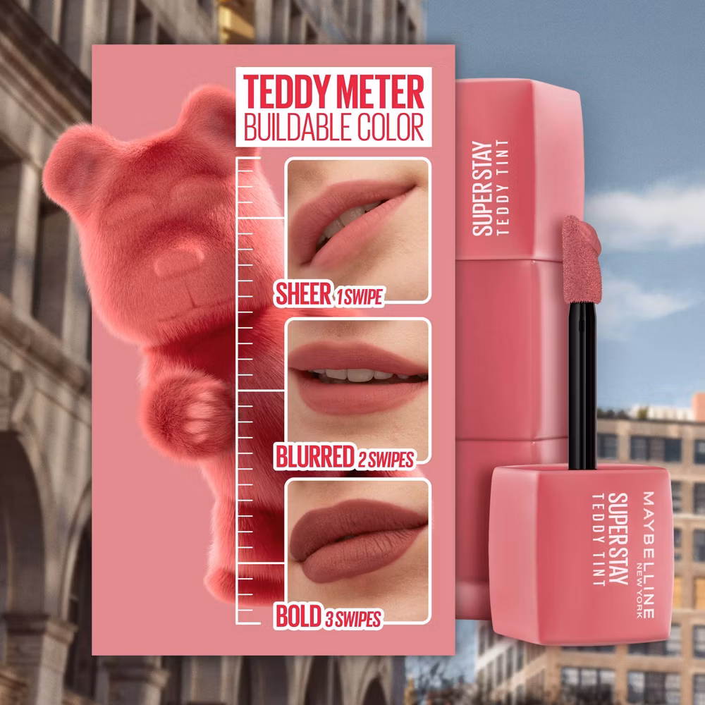 Maybelline Super Stay Teddy Tint Long Lasting Matte Lip Tint - 0.17 fl oz - Current Mood - Image 3