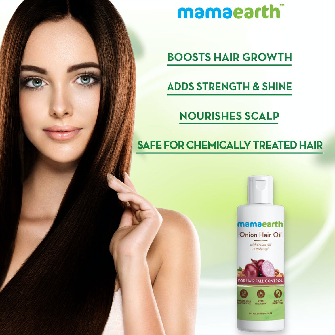 Mamaearth Onion Hair Oil – 150ml - Image 4