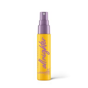 Urban Decay All Nighter Vitamin C Hydrating Makeup Setting Spray for Face, Transfer-Resistant, Waterproof, 16 HR Wear, with Vitamin C & Cactus Flower Water, Illuminated Finish, for Dry Skin, Vegan 1oz