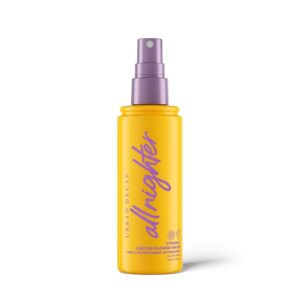 Urban Decay All Nighter Vitamin C Hydrating Makeup Setting Spray for Face, Transfer-Resistant, Waterproof, 16 HR Wear, with Vitamin C & Cactus Flower Water, Illuminated Finish, for Dry Skin, Vegan  4oz