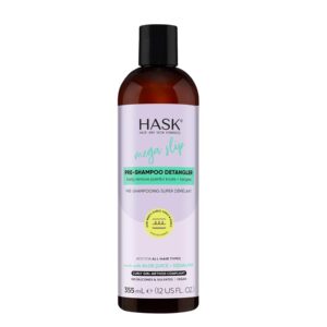 HASK Mega Slip Pre-Shampoo Detangler with Aloe Juice & Squalane for Wavy, Curly, Coily & Kinky Hair, Moisturizes, Adds Slip, Reduces Breakage, Vegan, Sulfate-Free, – 12 fl oz