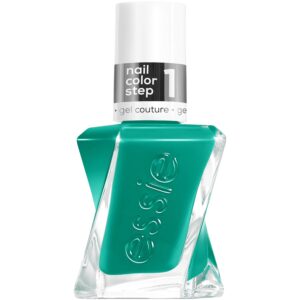 essie Gel Couture Nail Polish, Long Lasting Green Nail Polish, Vegan, Dopamine Rush, 0.46 fl oz