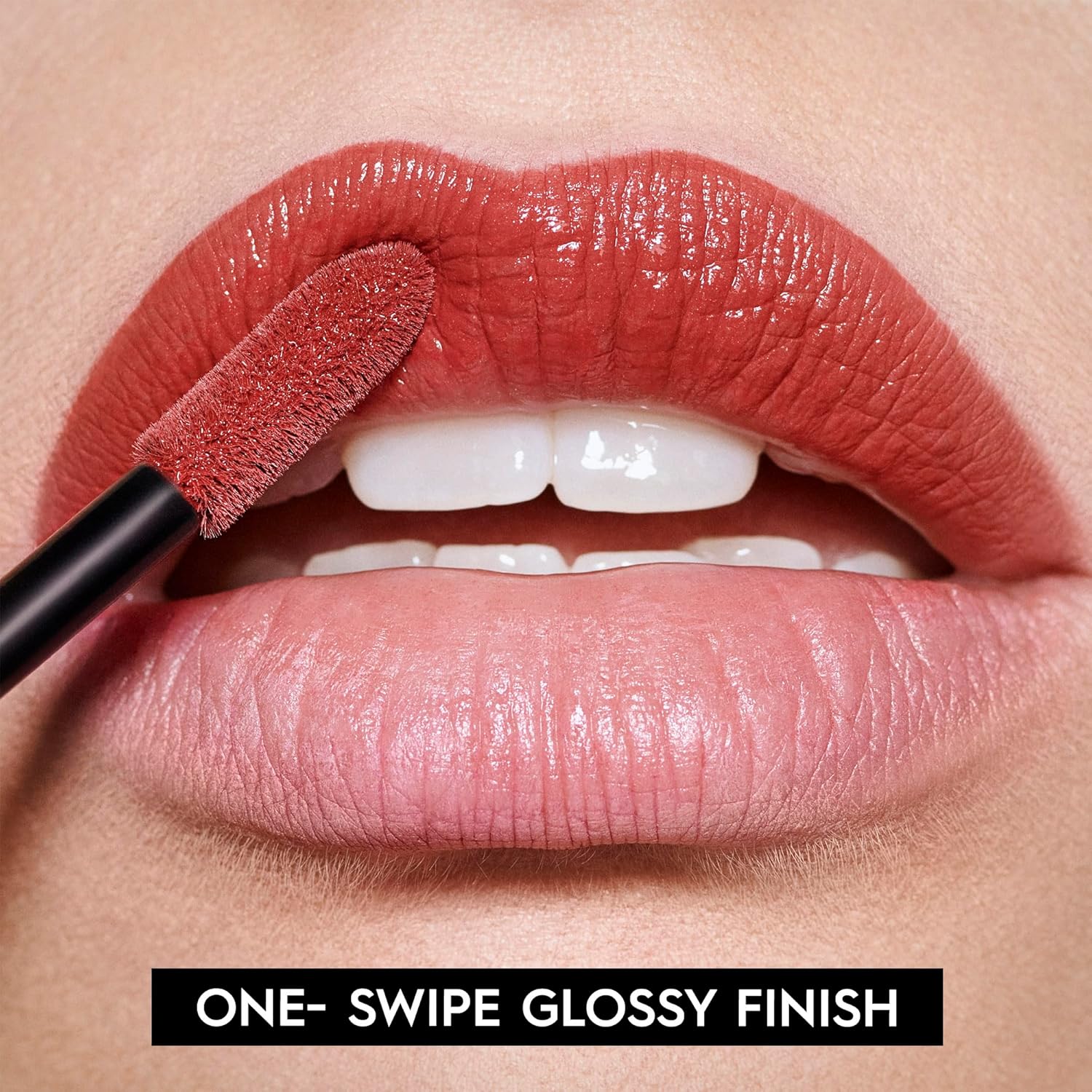 Urban Decay Vice Lip Bond Glossy Longwear Liquid Lipstick, PDA (medium brick red) - Image 4