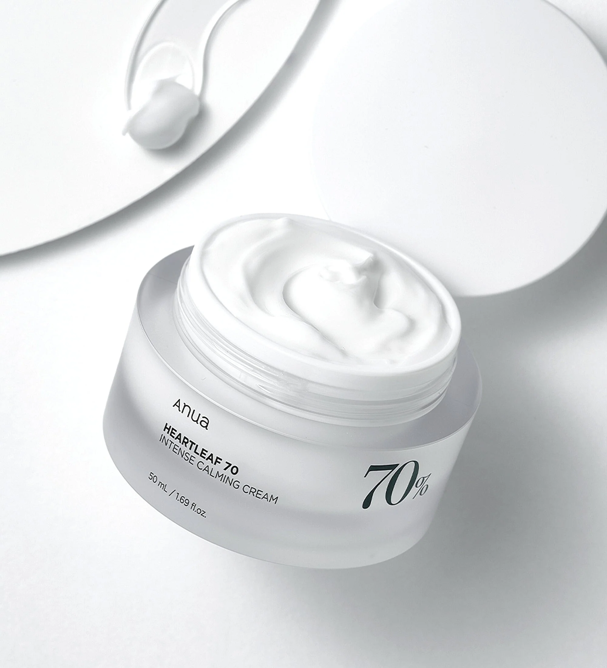 Anua Heartleaf 70% Intense Calming Cream, 50ml - Image 2