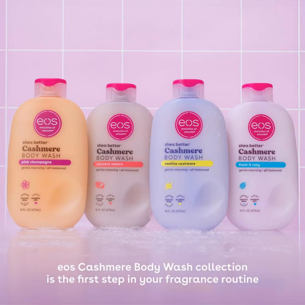 eos Shea Better Cashmere Body Wash - Vanilla Cashmere - 16 fl oz - Image 8