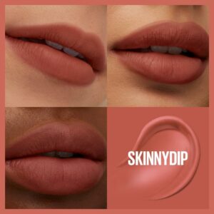 Alternative view of Maybelline Super Stay Teddy Tint Long Lasting Matte Lip Tint - 0.17 fl oz- 15 Skinnydip
