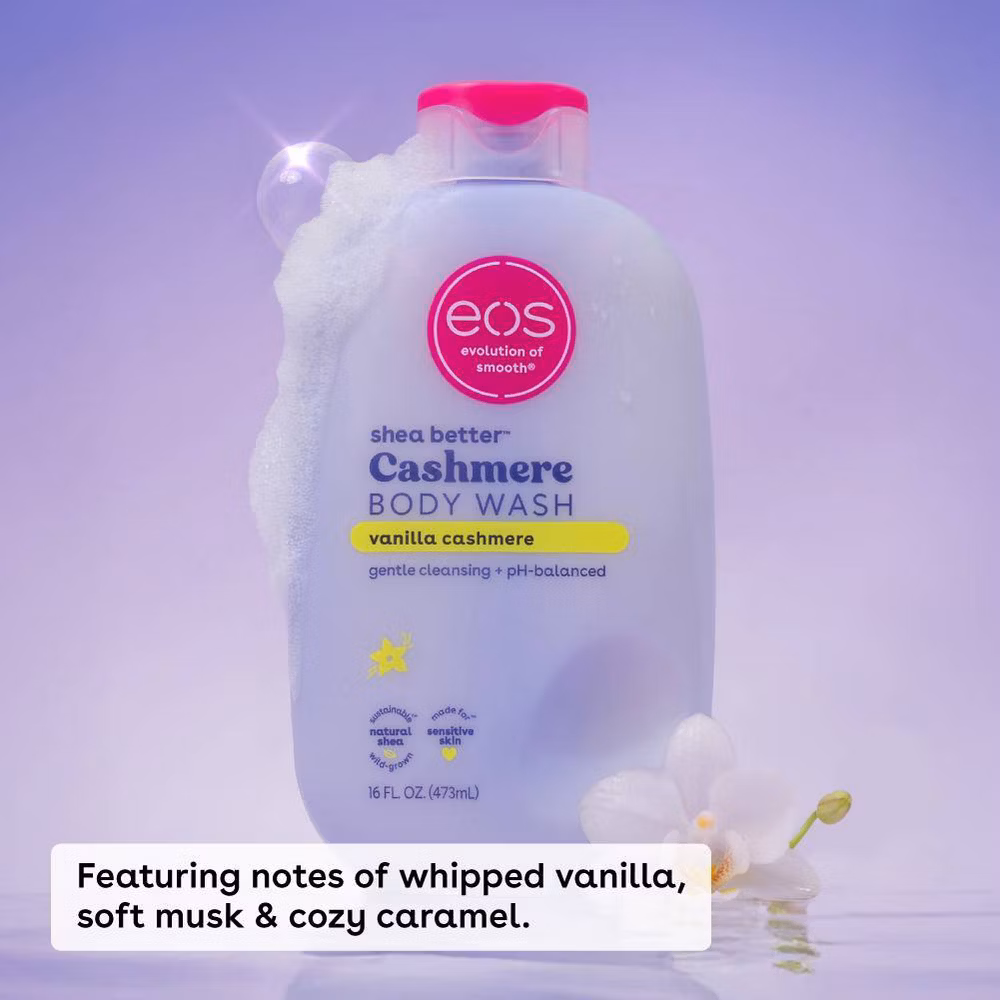 eos Shea Better Cashmere Body Wash - Vanilla Cashmere - 16 fl oz - Image 2