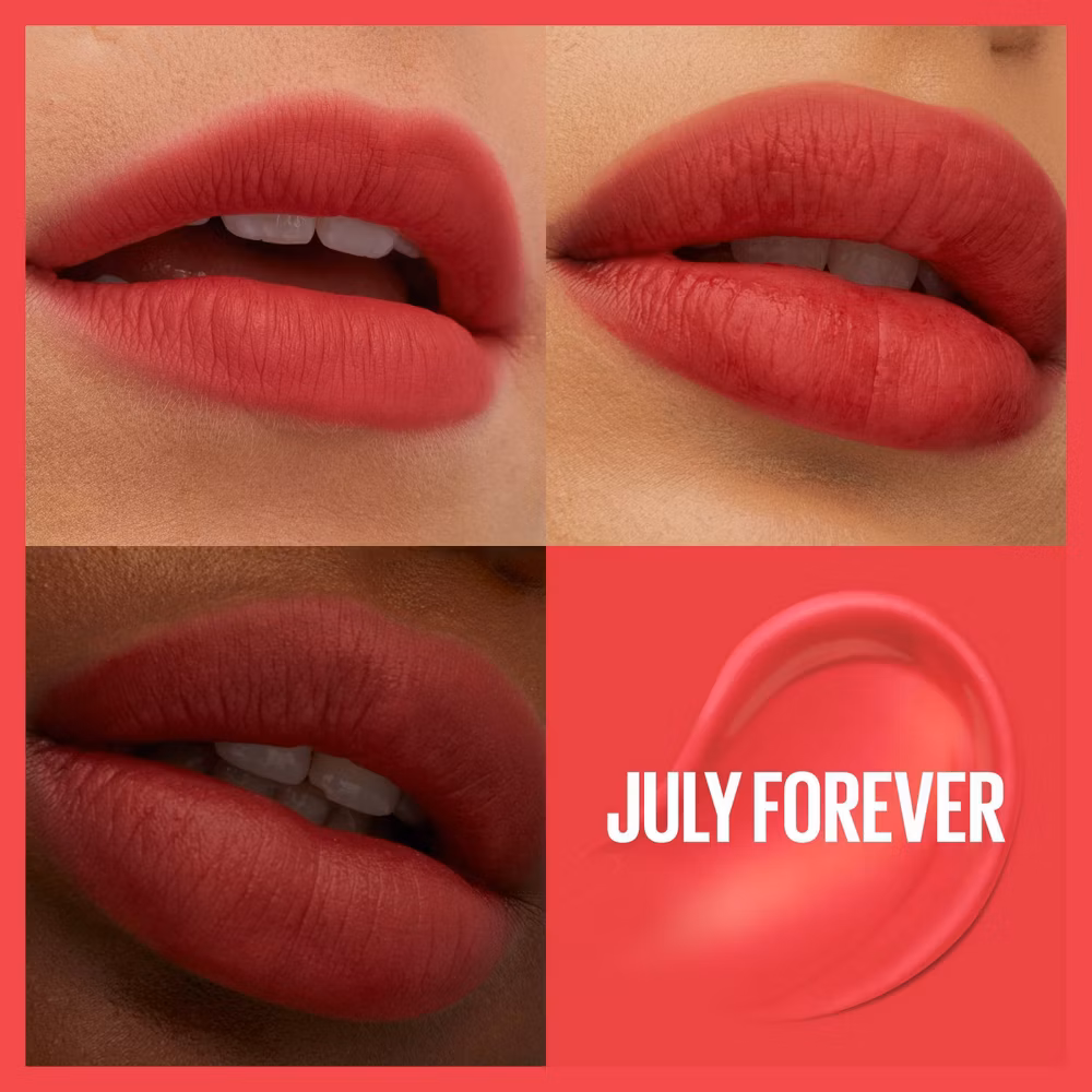Maybelline Super Stay Teddy Tint Long Lasting Matte Lip Tint - 0.17 fl oz - 35 July Forever - Image 2
