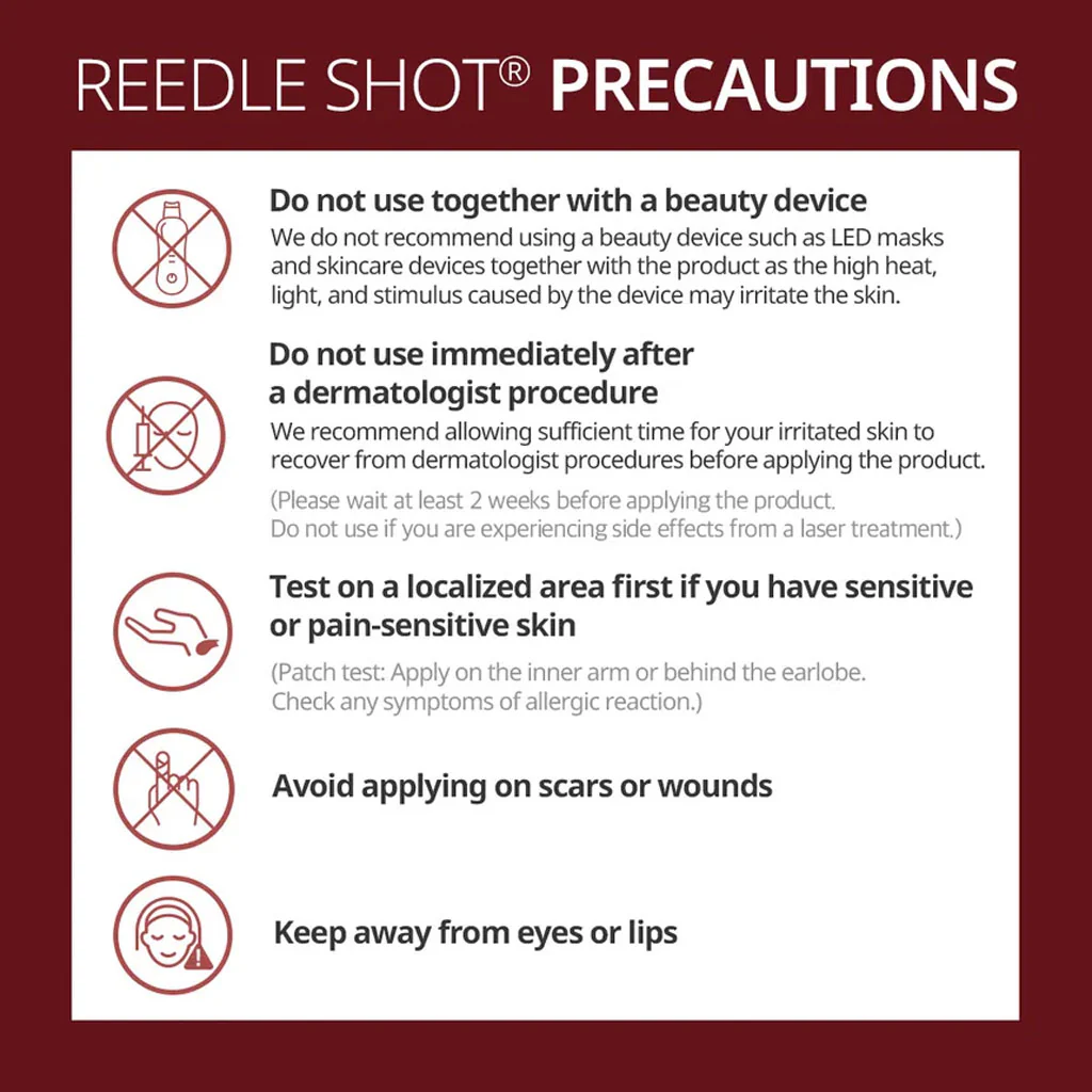 VT COSMETICS Red Booster Reedle Shot 300, 50ml - Image 8