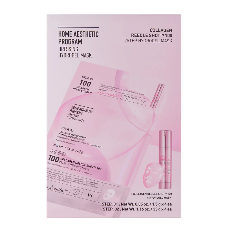 VT Collagen Reedle Shot 100 2-Step Hydrogel Mask - Image 6