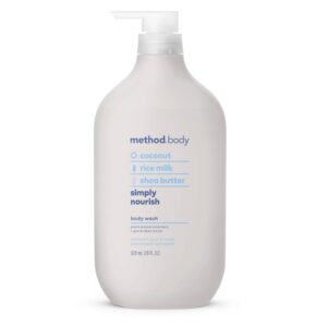 Method Body Wash, Simply Nourish, Paraben and Phthalate Free, Biodegradable Formula, 28 oz
