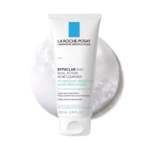La Roche Posay Effaclar Dual Action Acne Face Cleanser with 4% Benzoyl Peroxide - 6.7 fl oz