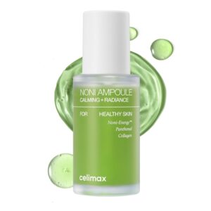 celimax Noni Energy Ampoule 30ml | with Noni Extract, Hydrating, Moisturizing & Soothing Serum for Wrinkles & Fine Lines, Mild Ampoule For Face