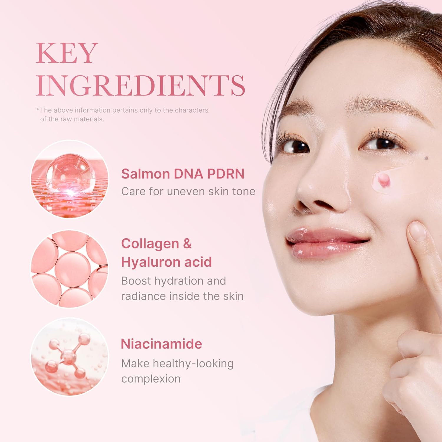 medicube Salmon DNA PDRN Pink Collagen Capsule Cream, Face Moisturizer | Lightweight Moisturizing Cream | PDRN, Niacinamide for Uneven Skin Tone, Glow hydration | Korean Skin Care 1.94 oz - Image 4