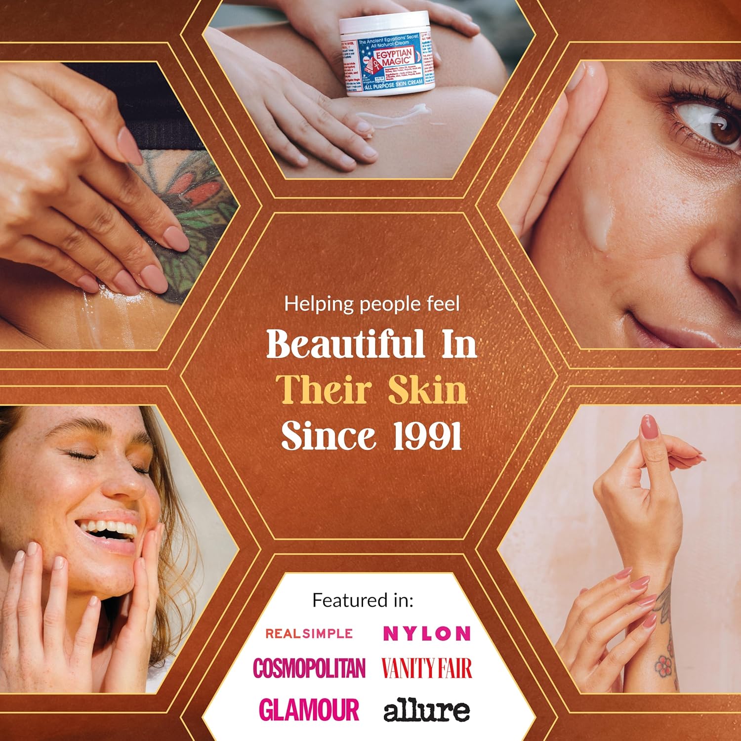 Egyptian Magic - All Purpose Face, Body, and Dry Skin Moisturizing Cream, Skin Protectant for Women & Men, Eczema Care Healing Balm, Scar Treatment, Stretch Marks, and Tattoo Aftercare, 2oz Jar - Image 8