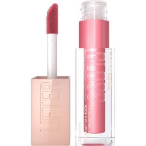 Maybelline Lifter Gloss Plumping Lip Gloss with Hyaluronic Acid - 0.18 fl oz - 05-  PETAL