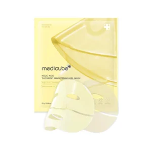 medicube Kojic Acid Turmeric Brightening Gold Jelly Gel Mask | Overnight Face Mask for Glass Glow Skin- Elasticity, Hydrating, Firming and Moisturizing