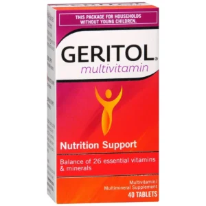 Geritol Complete Multivitamin Tablets - 40 Ct