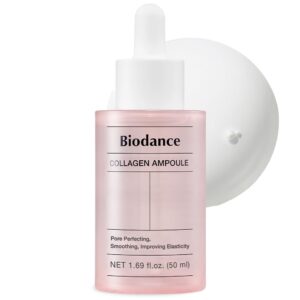 Biodance Collagen Ampoule | Korean Collagen Serum for Face, Pore Minimizing & Anti Aging Face Serum | 1.69 fl. oz