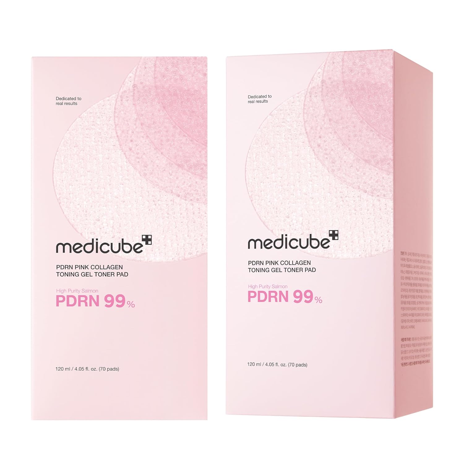 medicube Salmon DNA PDRN Pink Collagen Jelly Pad | Korean Gel Toner Pads with Niacinamide, Madecassoside, Retinol | Soothing, Radiance&Uneven Skin Tone | Korean Skin Care | 70Pads - Image 3