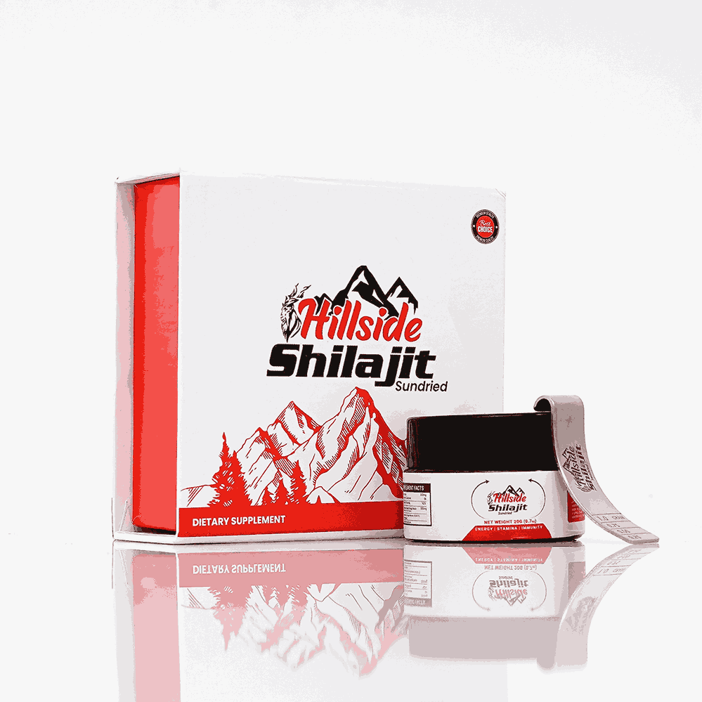 Hillside Shilajit Sundried Premium Shilajit Resin