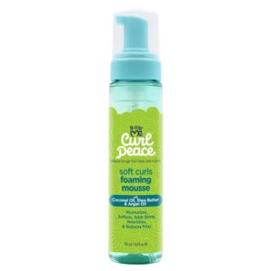Just For Me Curl Peace Soft Curls Foaming Mousse, 8.5 oz