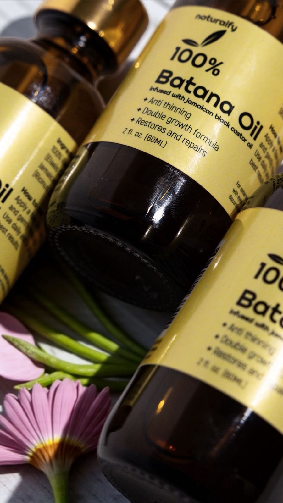 Naturaify 100% Batana & Jamaican Black Castor Oil Blend 2oz - Image 2