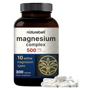 Nature Bell Magnesium Complex 500mg, 300 Capsules