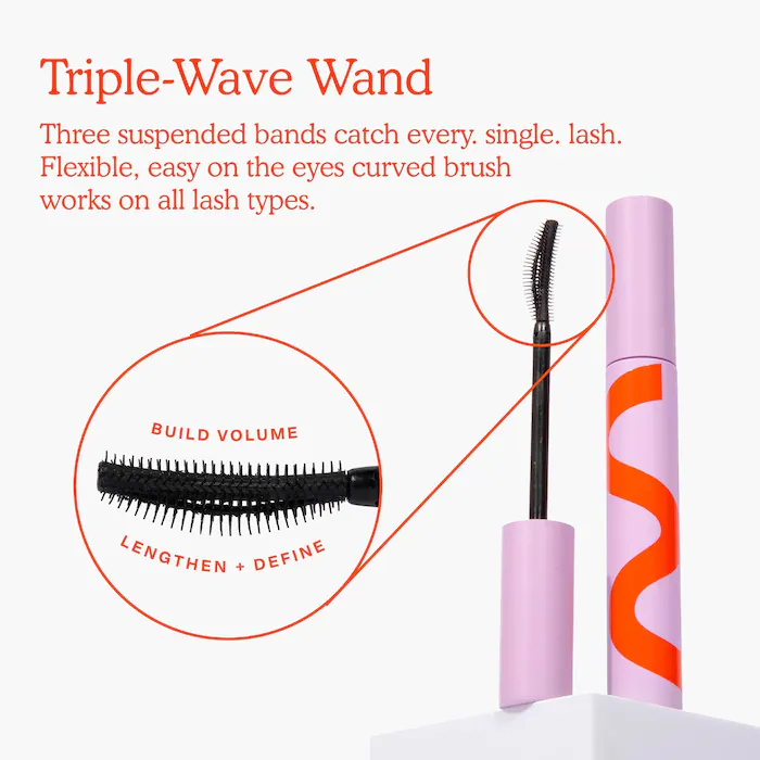 Tower 28 Beauty MakeWaves Lengthening + Volumizing Mascara -Jet - Image 5