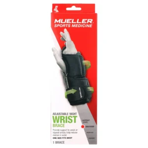 Mueller Sports Medicine Adjustable Night Wrist Brace  (One Size Fits Most)