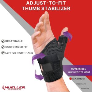 Alternative view of Mueller Adjust-to-Fit Thumb Stabilizer - Unisex