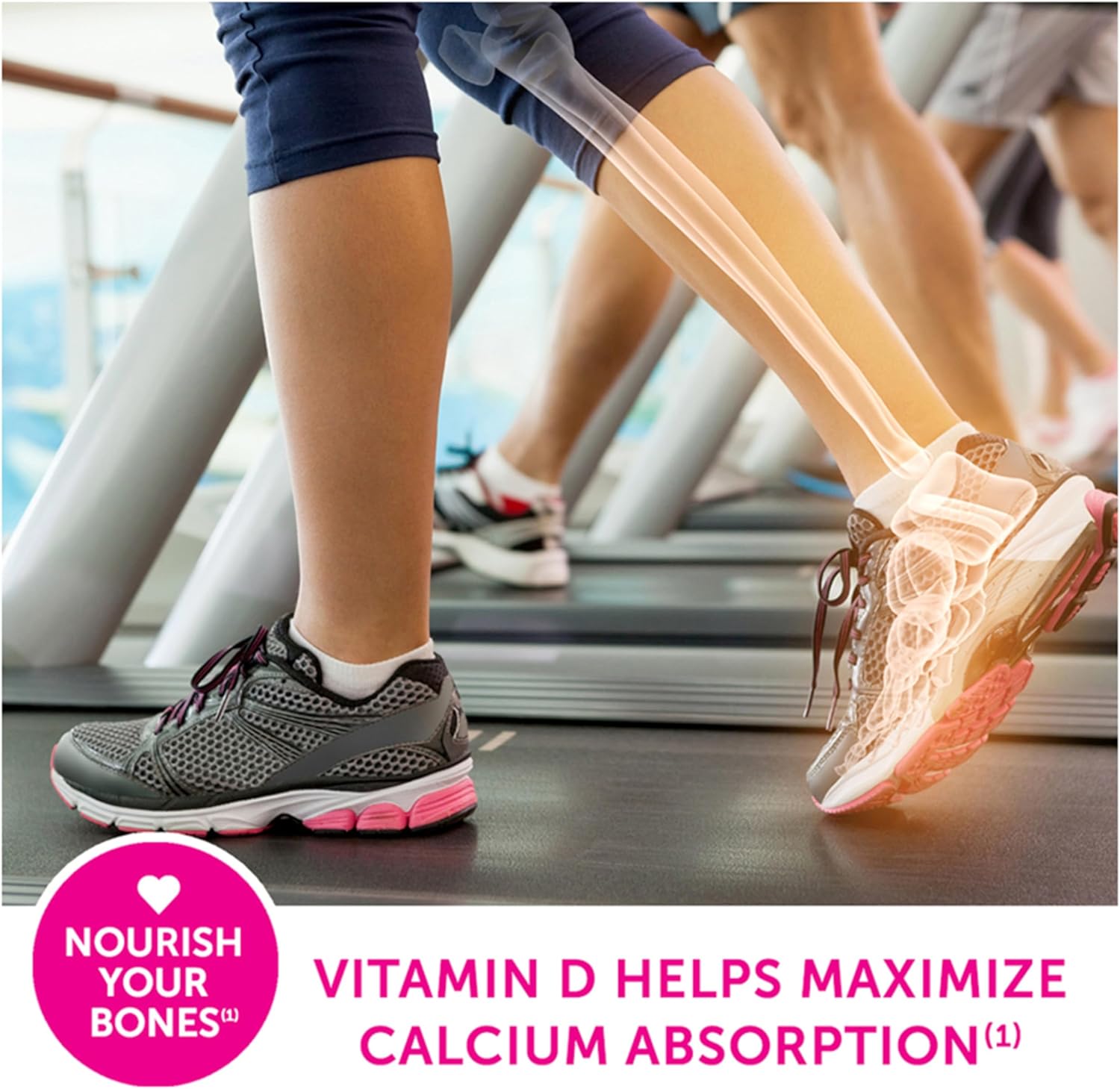 Caltrate 600 Plus D3 Calcium and Vitamin D Supplement Tablets, Bone Health Supplements for Adults - 200 Count - Image 5