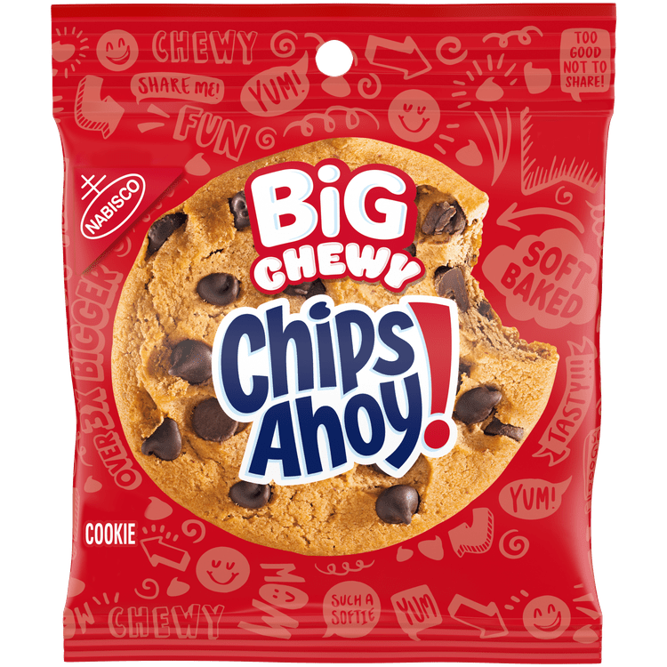 CHIPS AHOY! Big Chewy Chocolate Chip Cookie, 1 ct