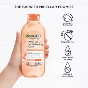 Alternative view of Garnier Gentle Exfoliating Micellar Water with 1% PHA and Glycolic Acid - 13.5 fl oz
