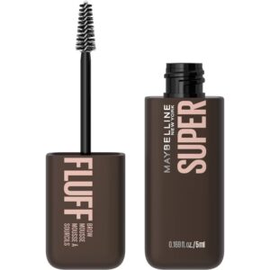 Maybelline Superfluff Volumizing Eyebrow Gel Mousse - 0.17 fl oz - Black Brown - 262