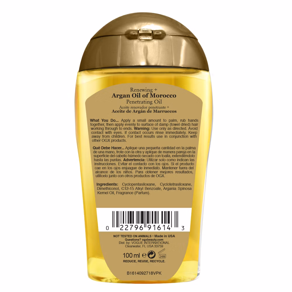 OGX Renewing + Argan Oil of Morocco Penetrating Hair Oil Treatment - 3.3 fl oz - Image 7