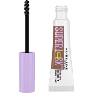 Maybelline Super Lock Brow Glue Eyebrow Gel - 0.23 fl oz - 257 - MEDIUM BROWN