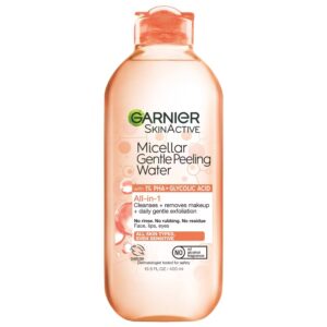 Garnier Gentle Exfoliating Micellar Water with 1% PHA and Glycolic Acid - 13.5 fl oz