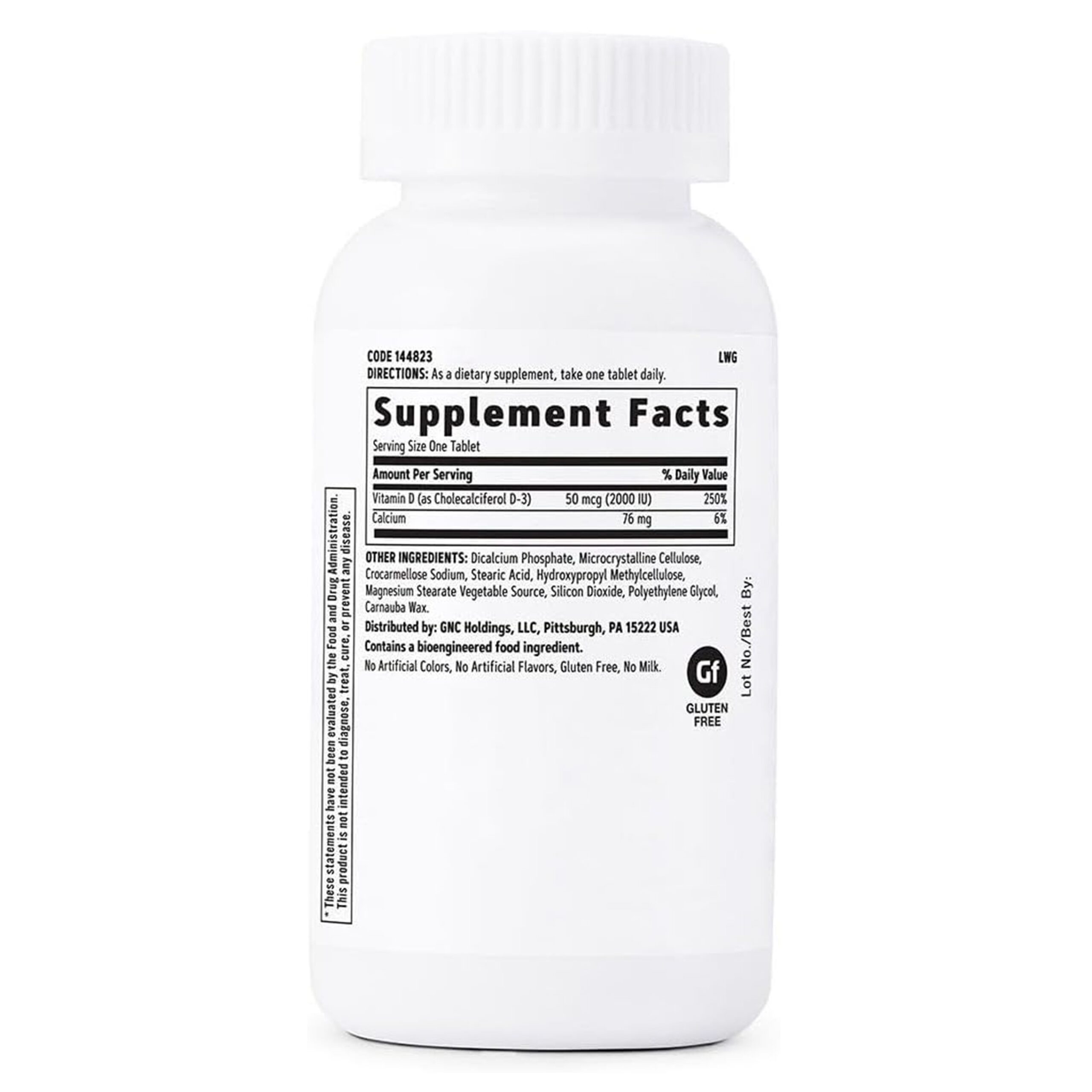 GNC Vitamin D3 50mcg Supplement, 2000 IU, Supports Teeth and Bone Health,180 Servings - Image 3