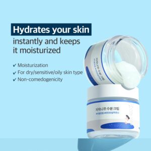 Alternative view of ROUND LAB Birch Juice Moisturizing Cream 2.7 Fl Oz, 48-Hour Deep Hydrating Face Moisturizer with Birch Sap & Vita Hyaluronic Acid