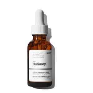 The Ordinary Caffeine Solution 5% + EGCG, Depuffing Eye Serum for Dark Circles and Tired Eyes 1oz