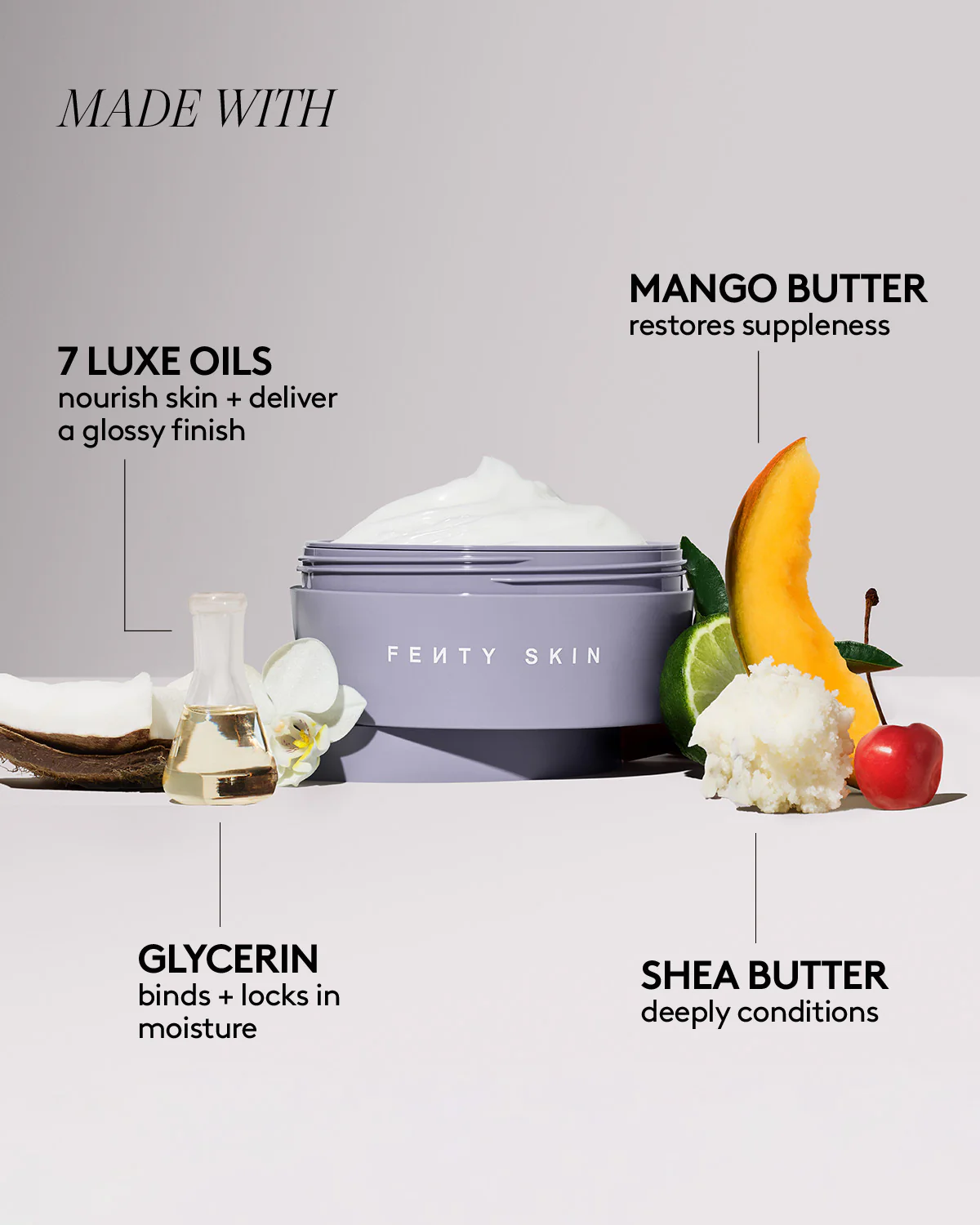 Fenty Skin Butta Drop Whipped Oil Body Cream with Tropical Oils + Shea Butter - Image 10