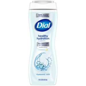 Dial Healthy Hydration Body Wash, Hyaluronic Acid - 16 fl oz