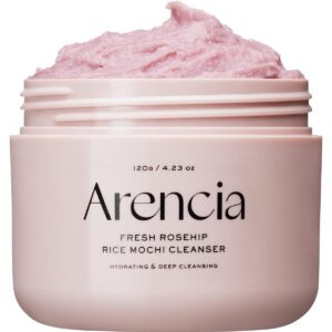 Arencia Fresh Rosehip Rice Mochi Cleanser, 120g